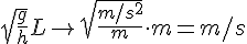 http://www.dietpanda.com/cgi-bin/mimetex.cgi?{t_0}=4\sqrt{\frac{h}{g}}